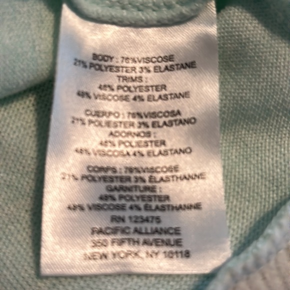 Jones New York Light Mint Green Cowl 3X - Picture 7 of 7